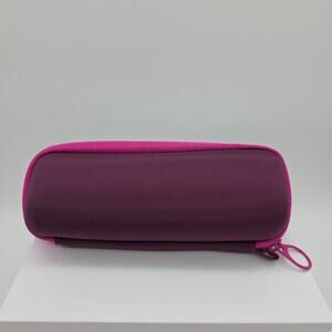 Purple Protective Carrying Case Cosmetic Cord Organizer Travel Case